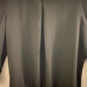 Large black Zac & Rachel womens blouse with bell sleeves